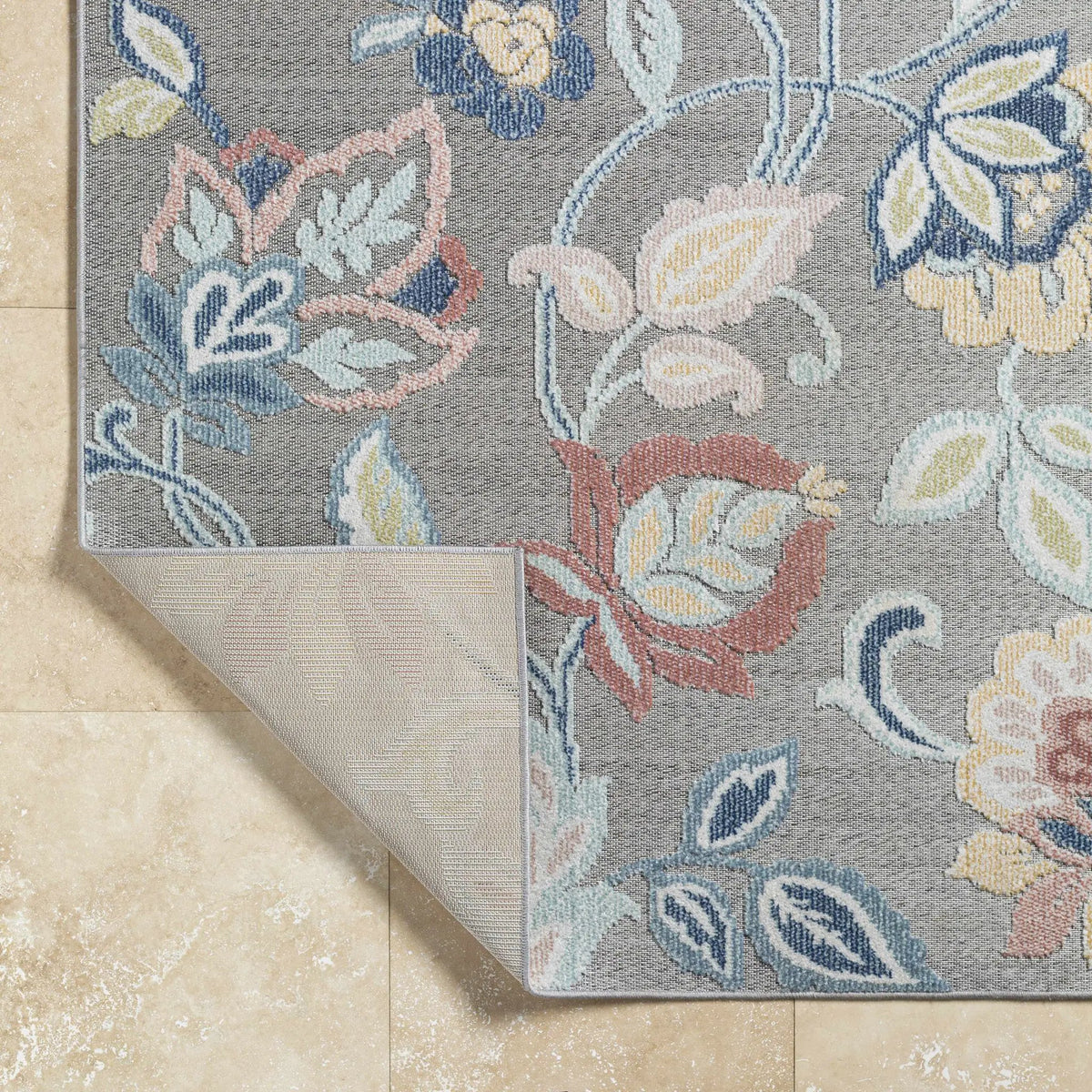Piers Gray Outdoor Area Rug - Clearance, photo 5 of 7