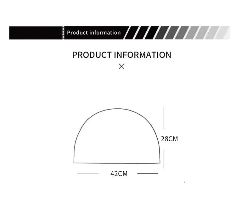 Placemat - Waterproof PU Leather Semicircle by House Of Avana