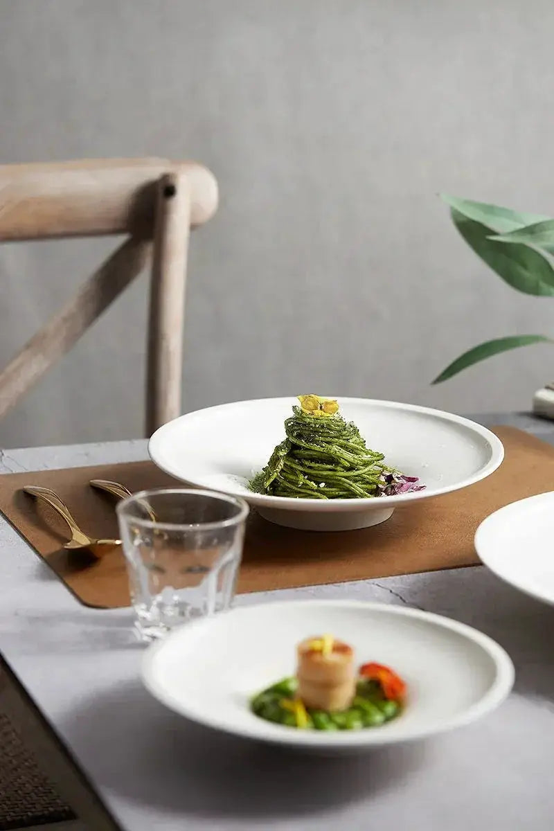 Placemats - Heat Insulated Brown Leather by House Of Avana