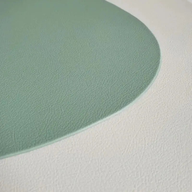 Placemats - Oil-Proof PU Leather Cream Set by House Of Avana