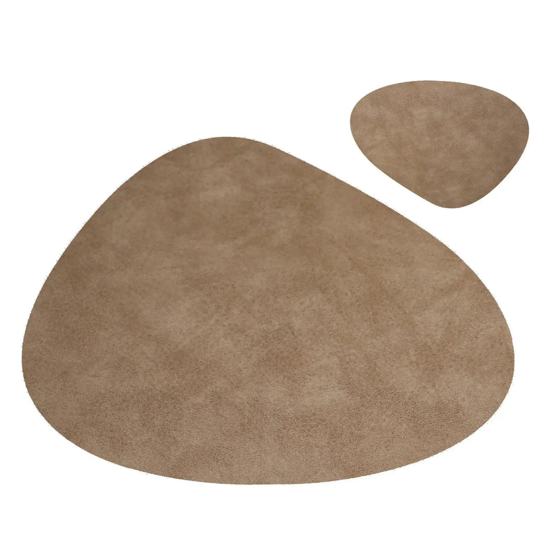 Placemats - Wrinkle Free Faux Leather Nordic by House Of Avana