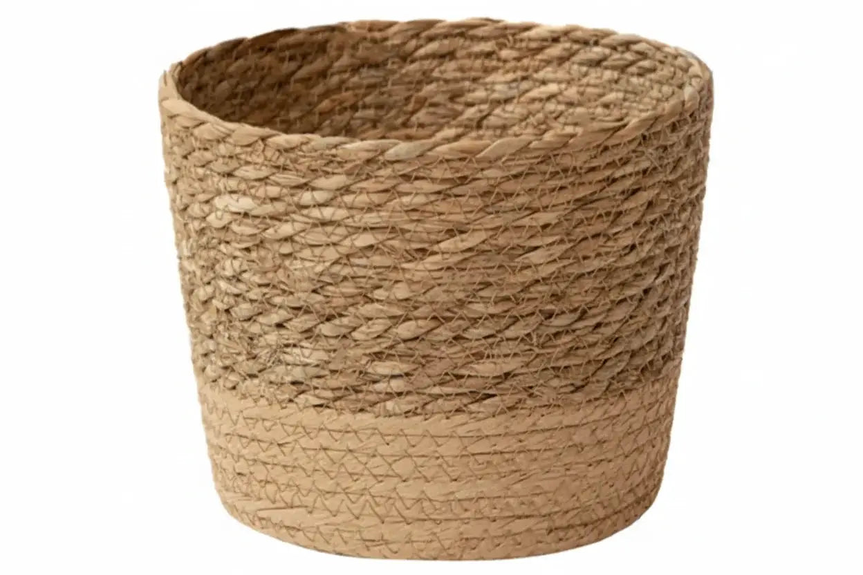 Planter - Woven Seaweed Large by House Of Avana