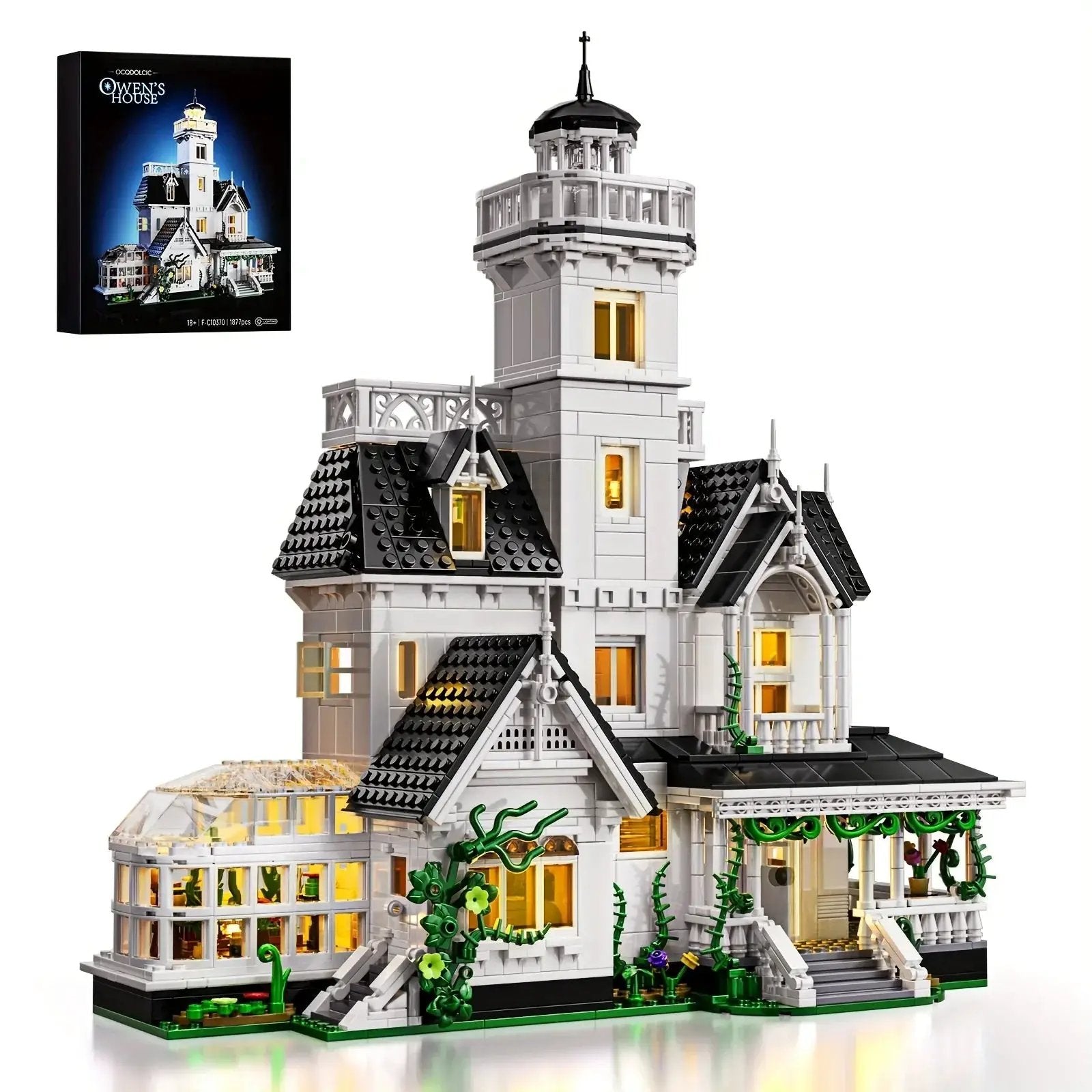 Plastic Building Block Set Castle with Unique Design by House Of Avana