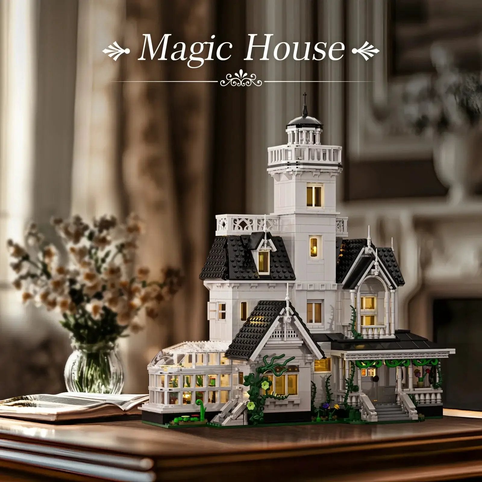 Plastic Building Block Set Castle with Unique Design by House Of Avana