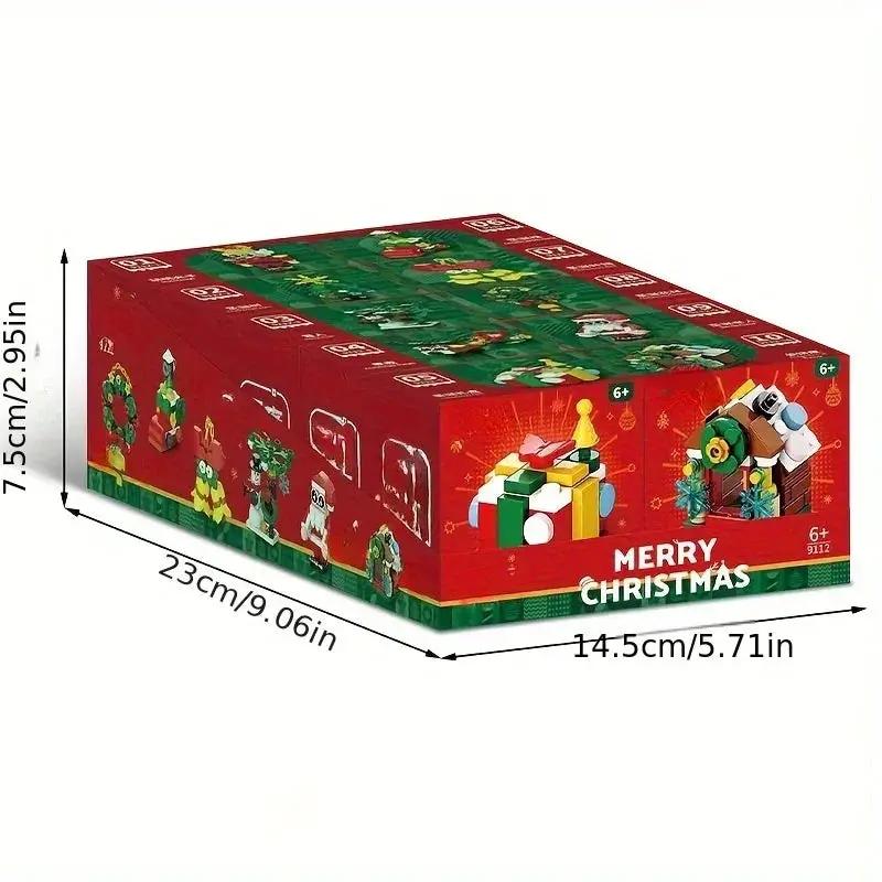 Plastic Christmas Building Blocks Set, 10-in-1 Mini Models with 352pcs by House Of Avana
