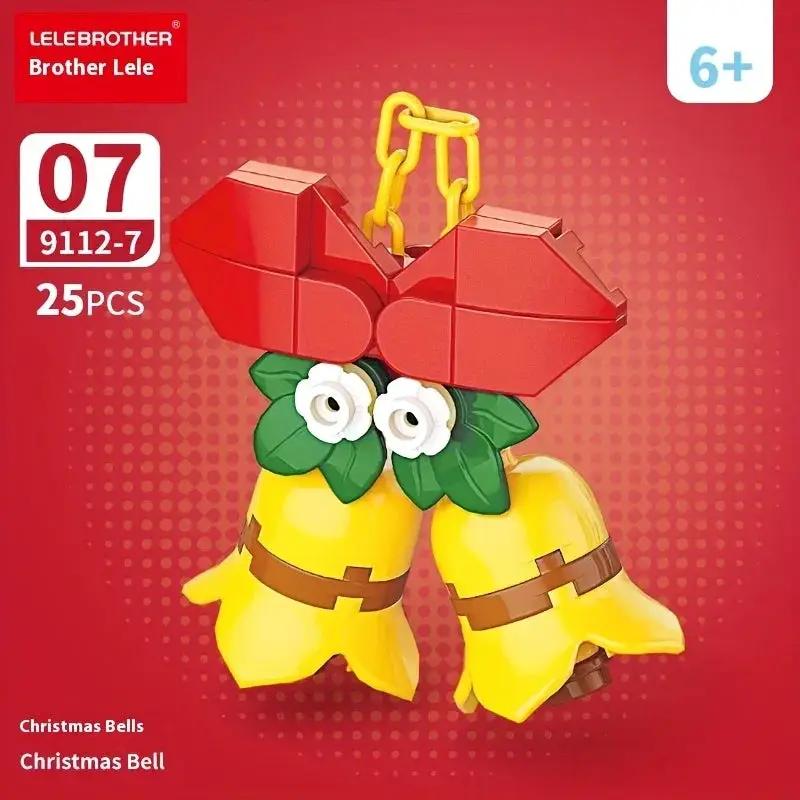 Plastic Christmas Building Blocks Set, 10-in-1 Mini Models with 352pcs by House Of Avana