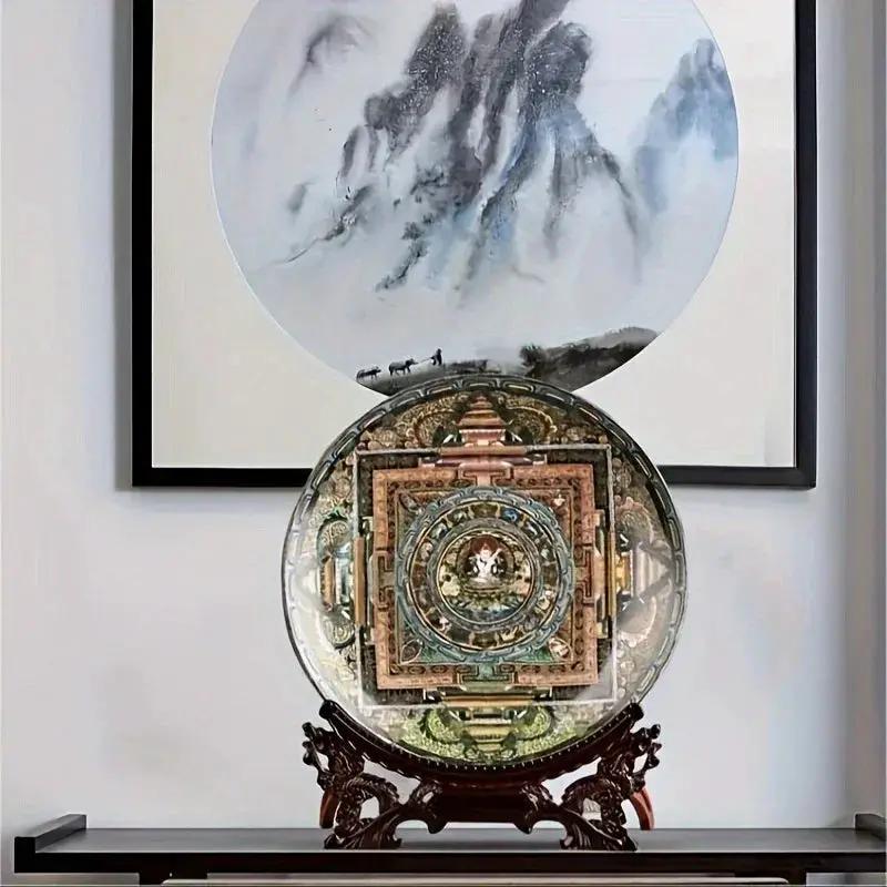 Plate - Ceramic Western Bodhisattva Tray by House Of Avana