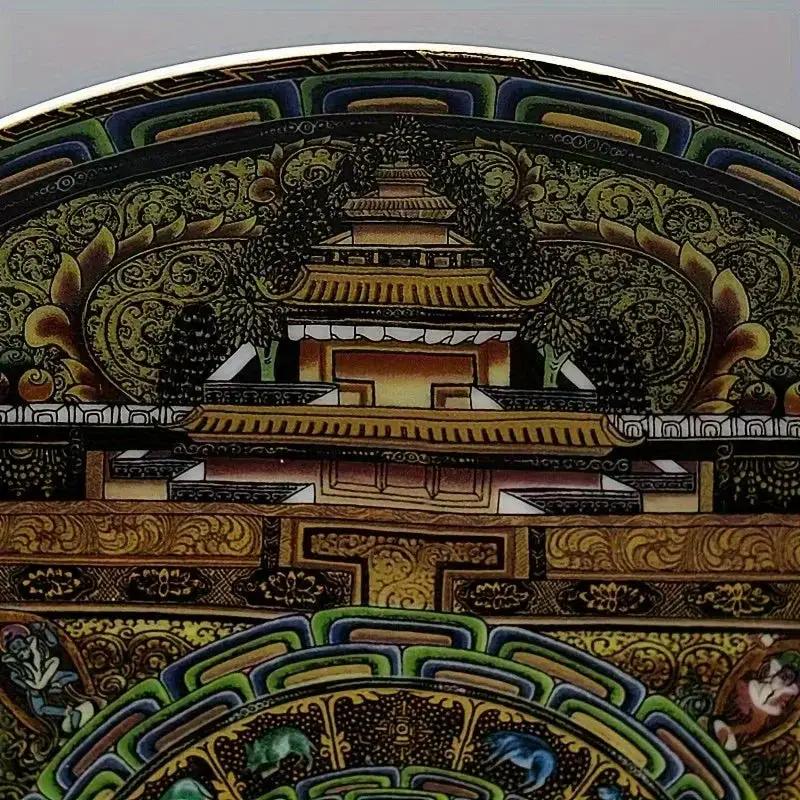 Plate - Ceramic Western Bodhisattva Tray by House Of Avana