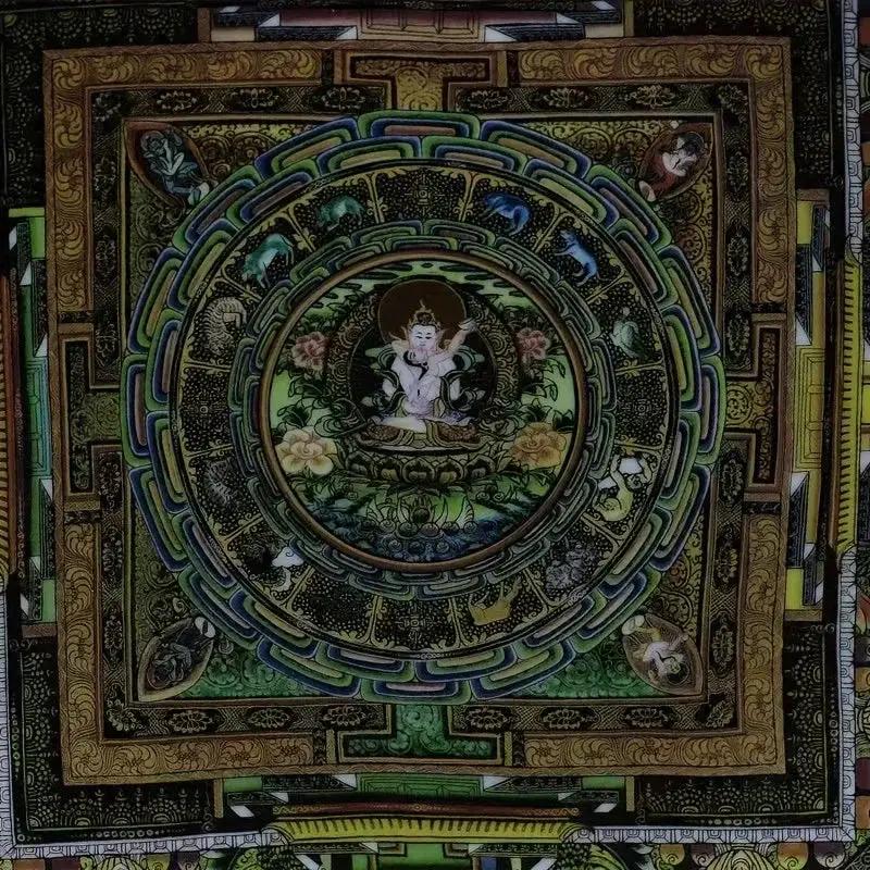 Plate - Ceramic Western Bodhisattva Tray by House Of Avana