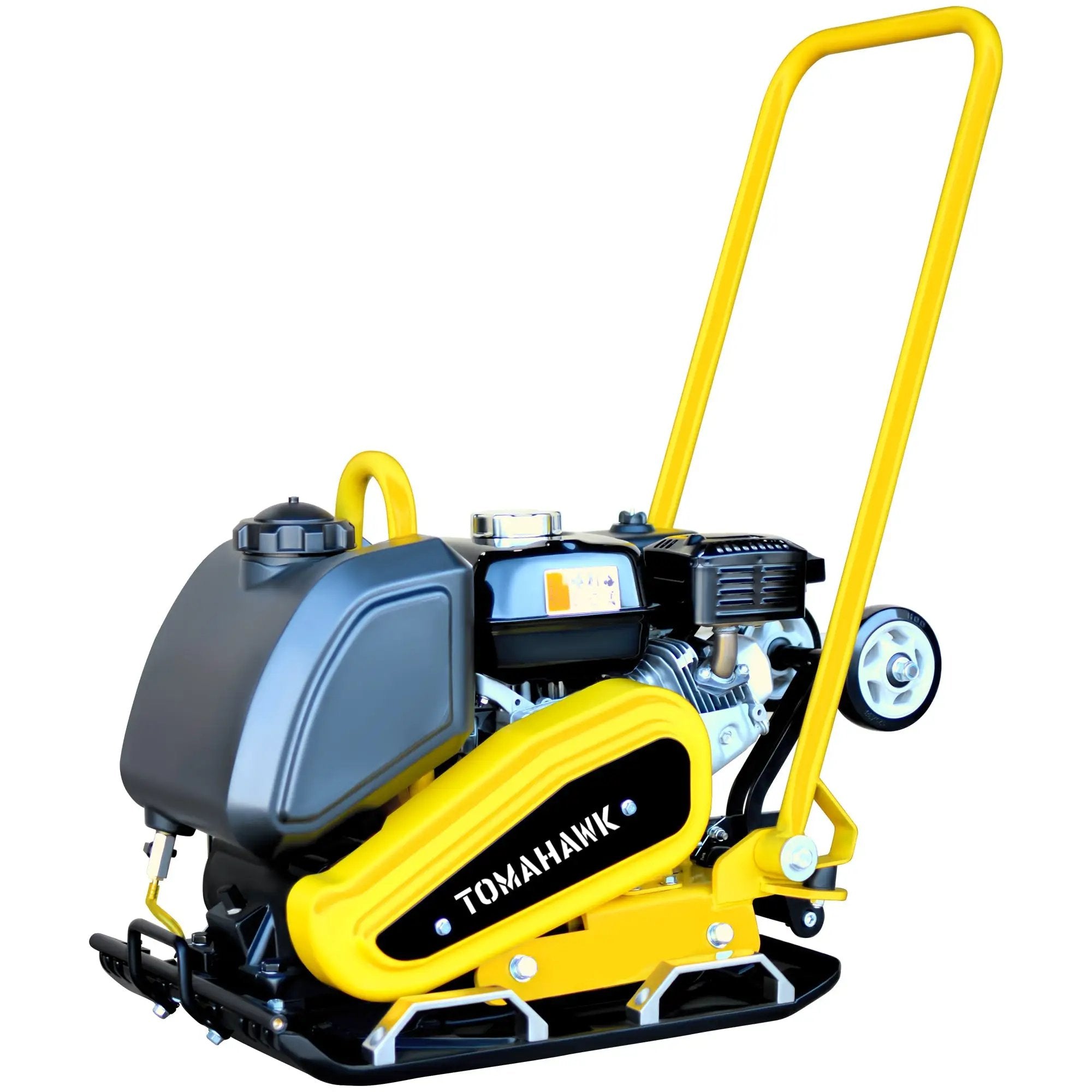 5.5 HP Honda Vibratory Plate Compactor 23x17" for Soil Asphalt Paver Compaction by Tomahawk Power