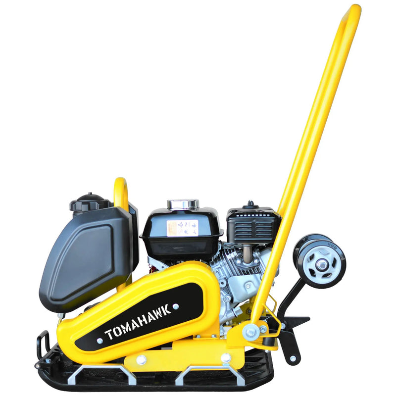 5.5 HP Honda Vibratory Plate Compactor 23x17" for Soil Asphalt Paver Compaction by Tomahawk Power
