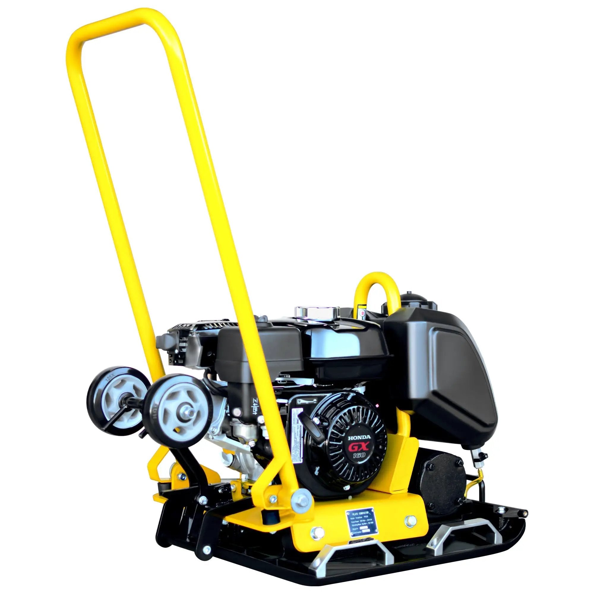 5.5 HP Honda Vibratory Plate Compactor 23x17" for Soil Asphalt Paver Compaction by Tomahawk Power