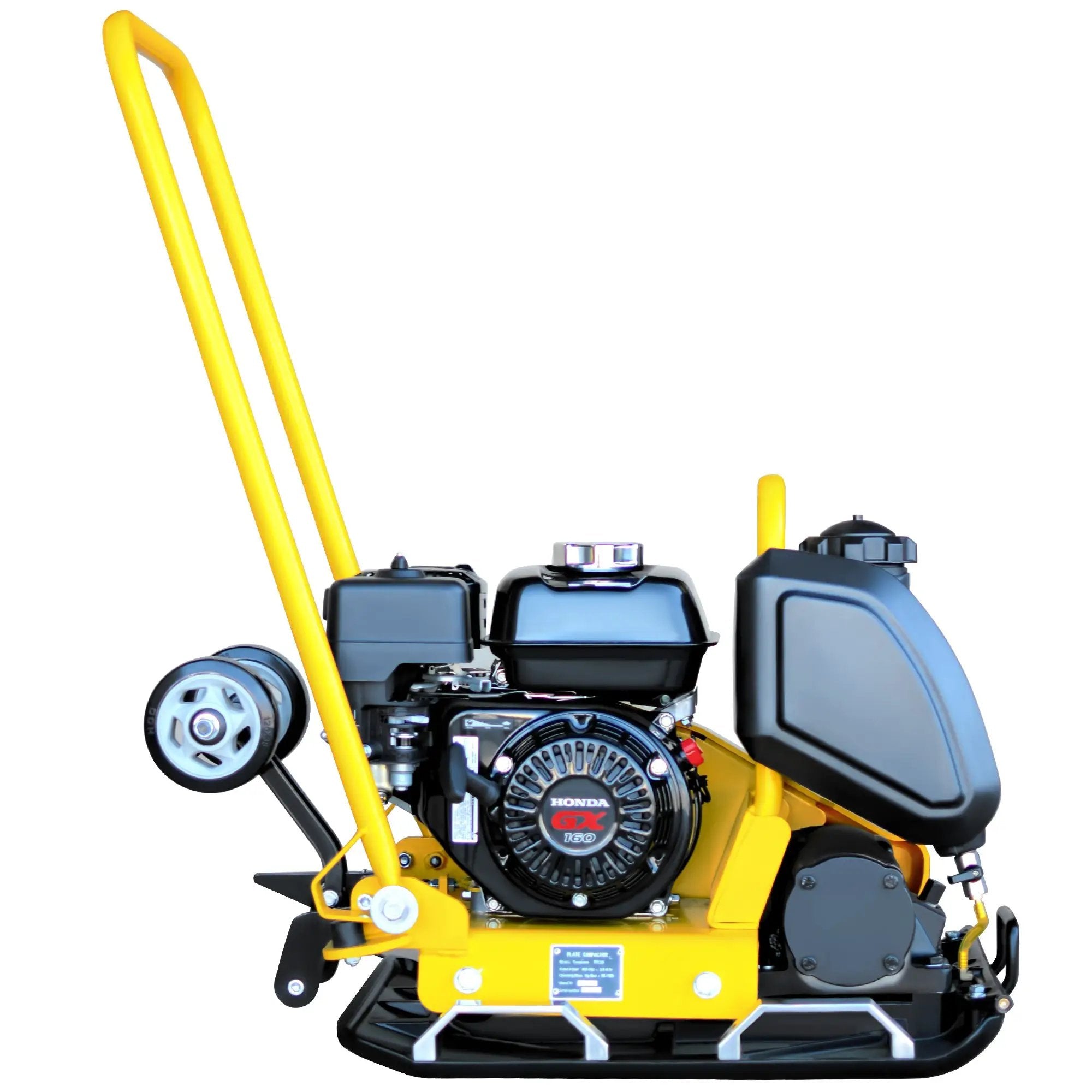 5.5 HP Honda Vibratory Plate Compactor 23x17" for Soil Asphalt Paver Compaction by Tomahawk Power