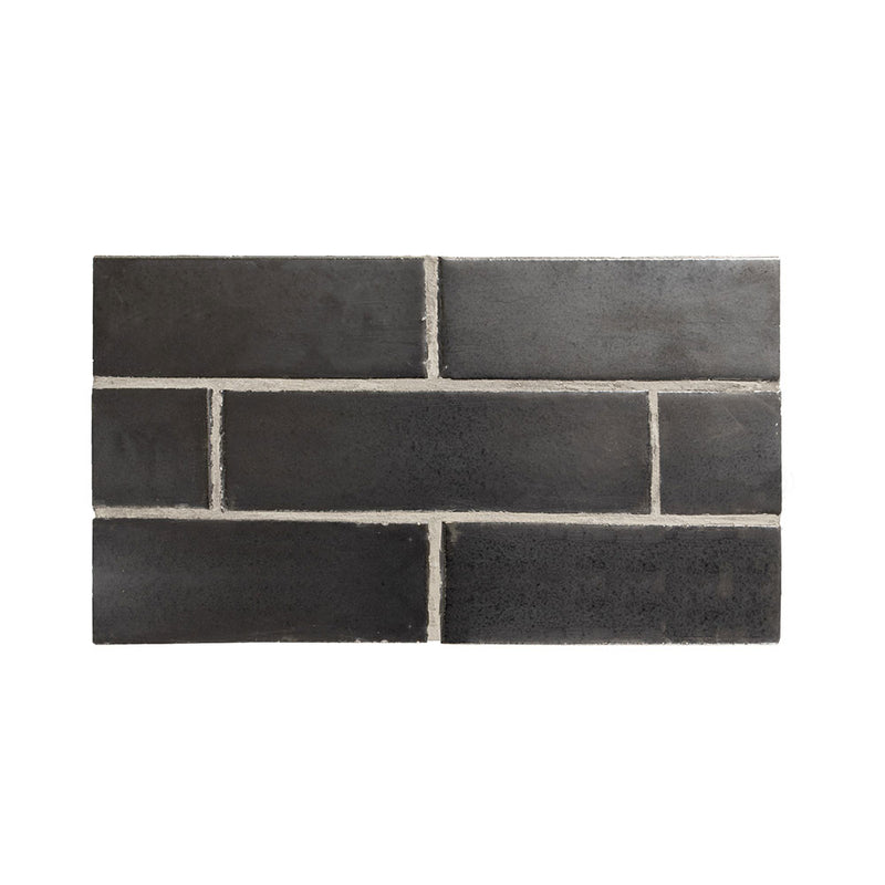 Platino Matte Glazed Terracotta Tiles 2 1/8x7 1/2 Thin Brick Matte 4x8 Tiles