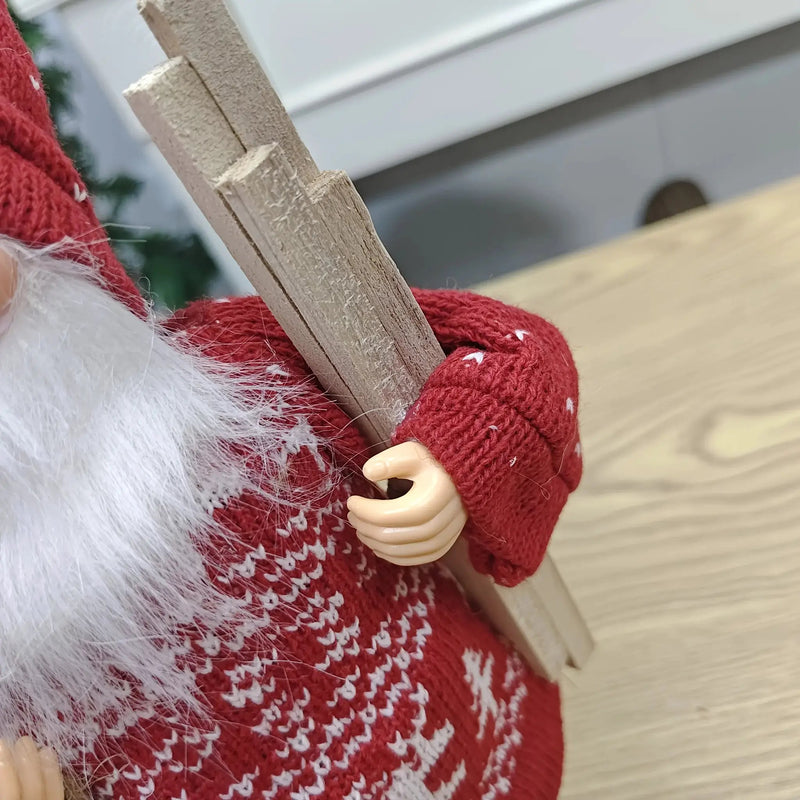 Plush 12 Inch Santa Claus Doll Life Size Figure by House Of Avana