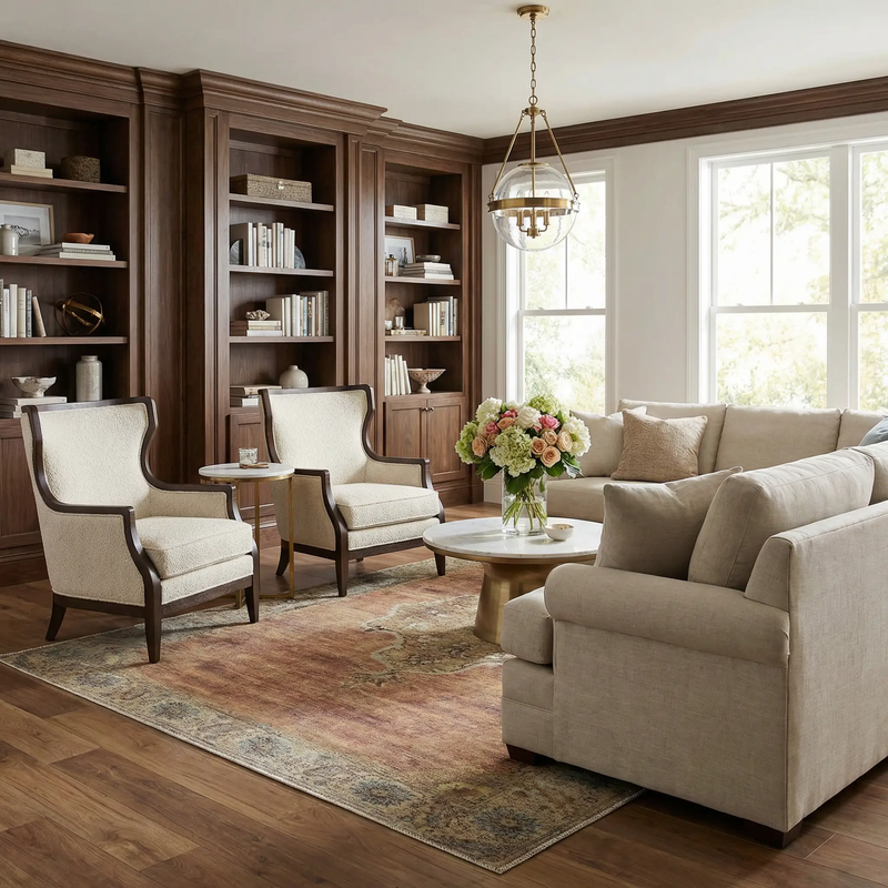 Powhatan Washable Area Rug by Boutique Rugs