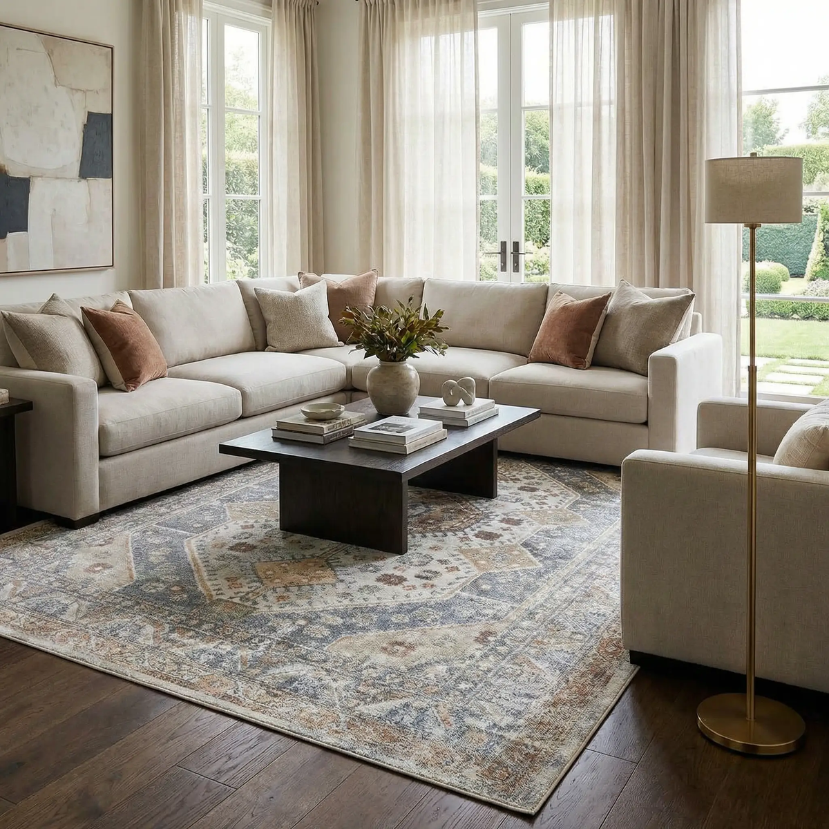 Afya Boutique Washable Rug, photo 2 of 25