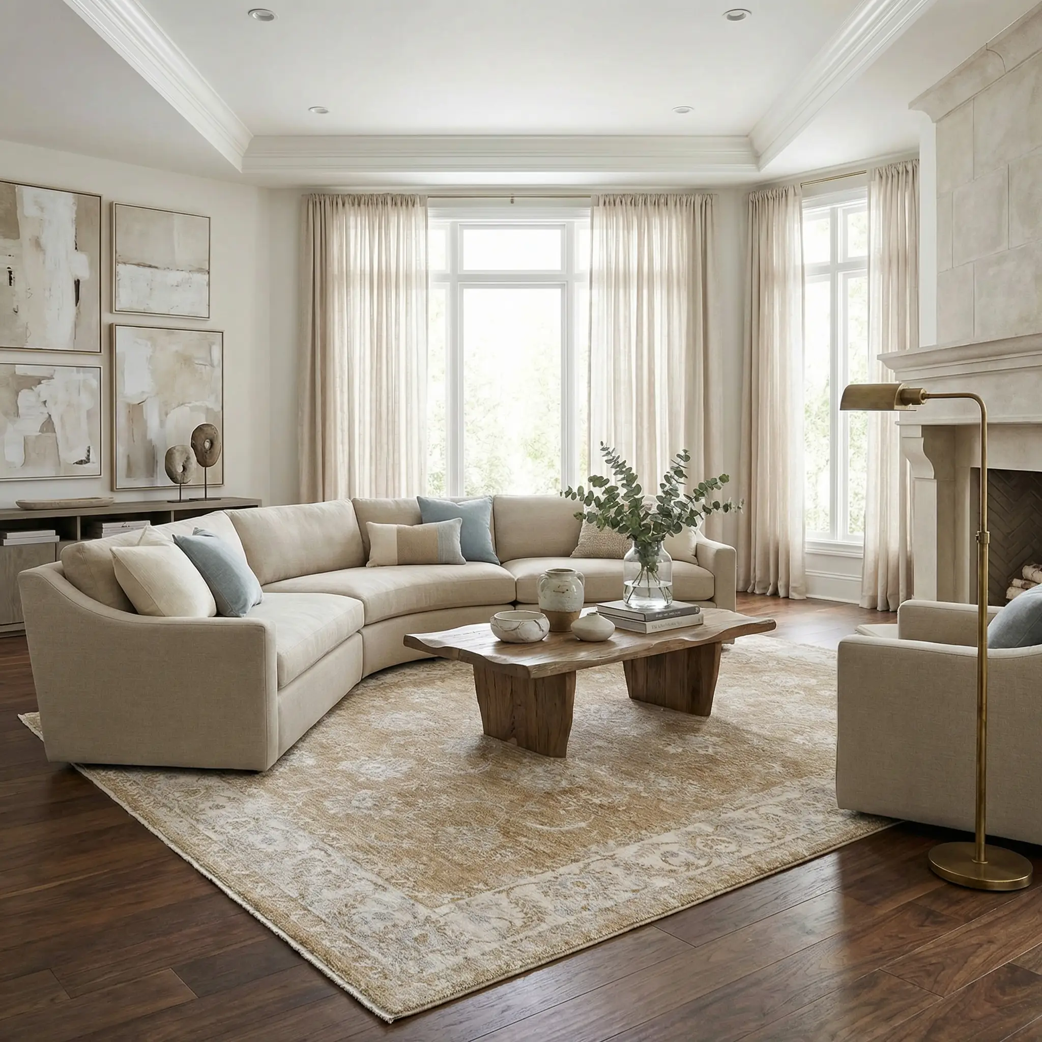Tylie Cream Area Rug by Boutique Rugs