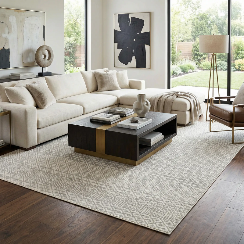 Maanas Washable Area Rug - Clearance by Boutique Rugs