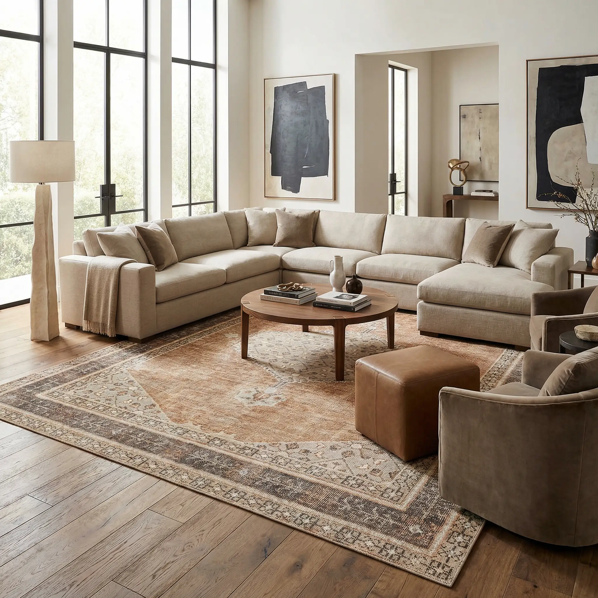 Lila Machine Woven Becki Owens x LIVABLISS BOLC-2300 Area Rug by Boutique Rugs