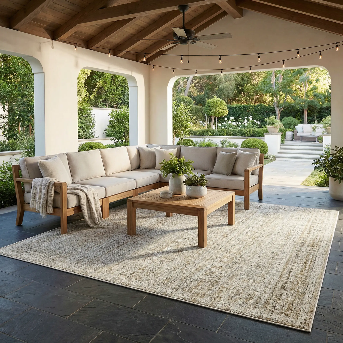 Margaret Outdoor Machine Woven Becki Owens x LIVABLISS BOMG-2311 Washable Area Rug, photo 2 of 19