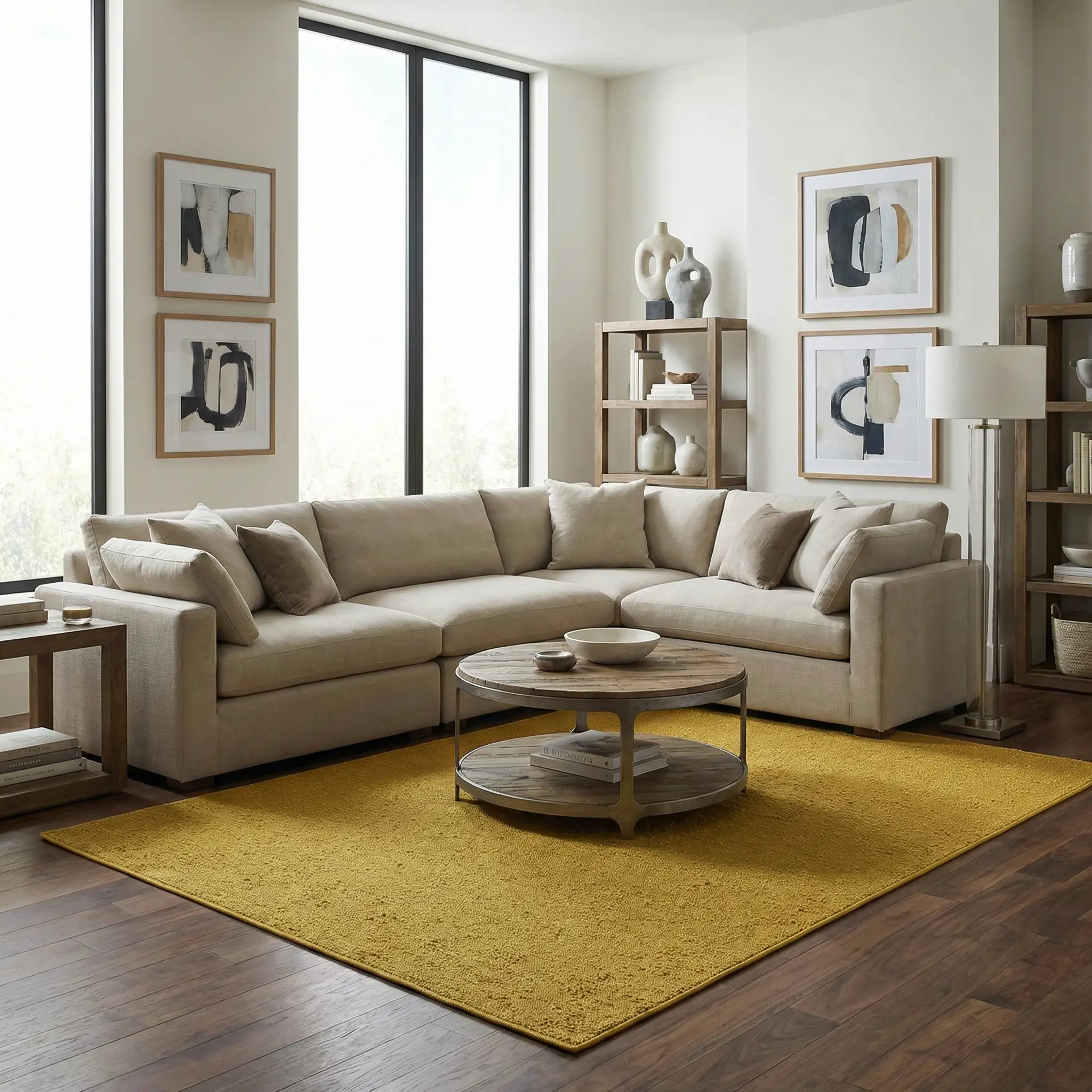 Breena Goldenrod Washable Area Rug by Boutique Rugs