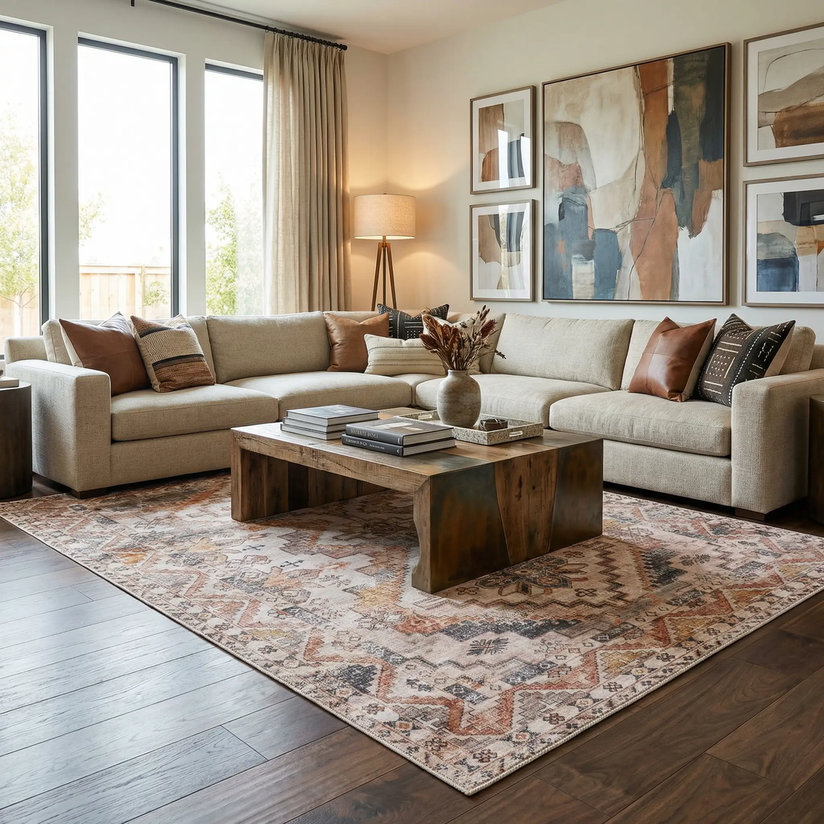 Isugod Washable Area Rug - Clearance, photo 2 of 12