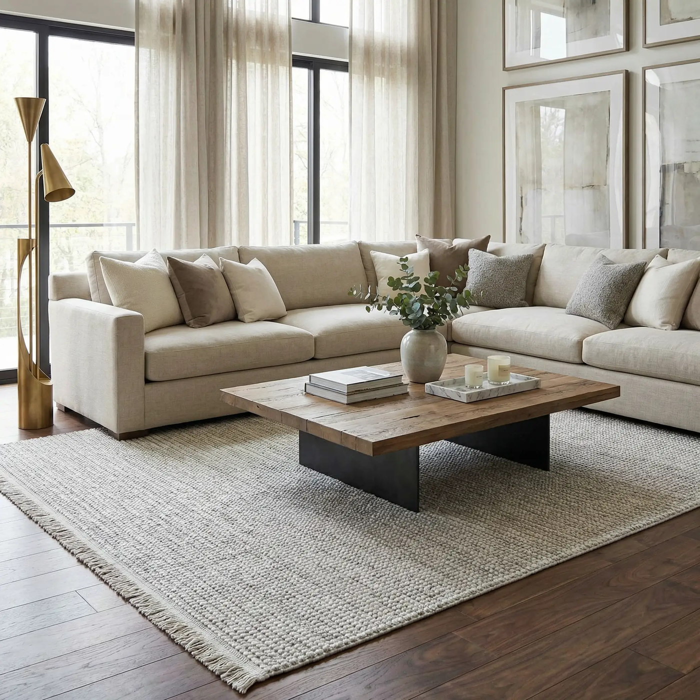 Gowan Cream Area Rug by Boutique Rugs