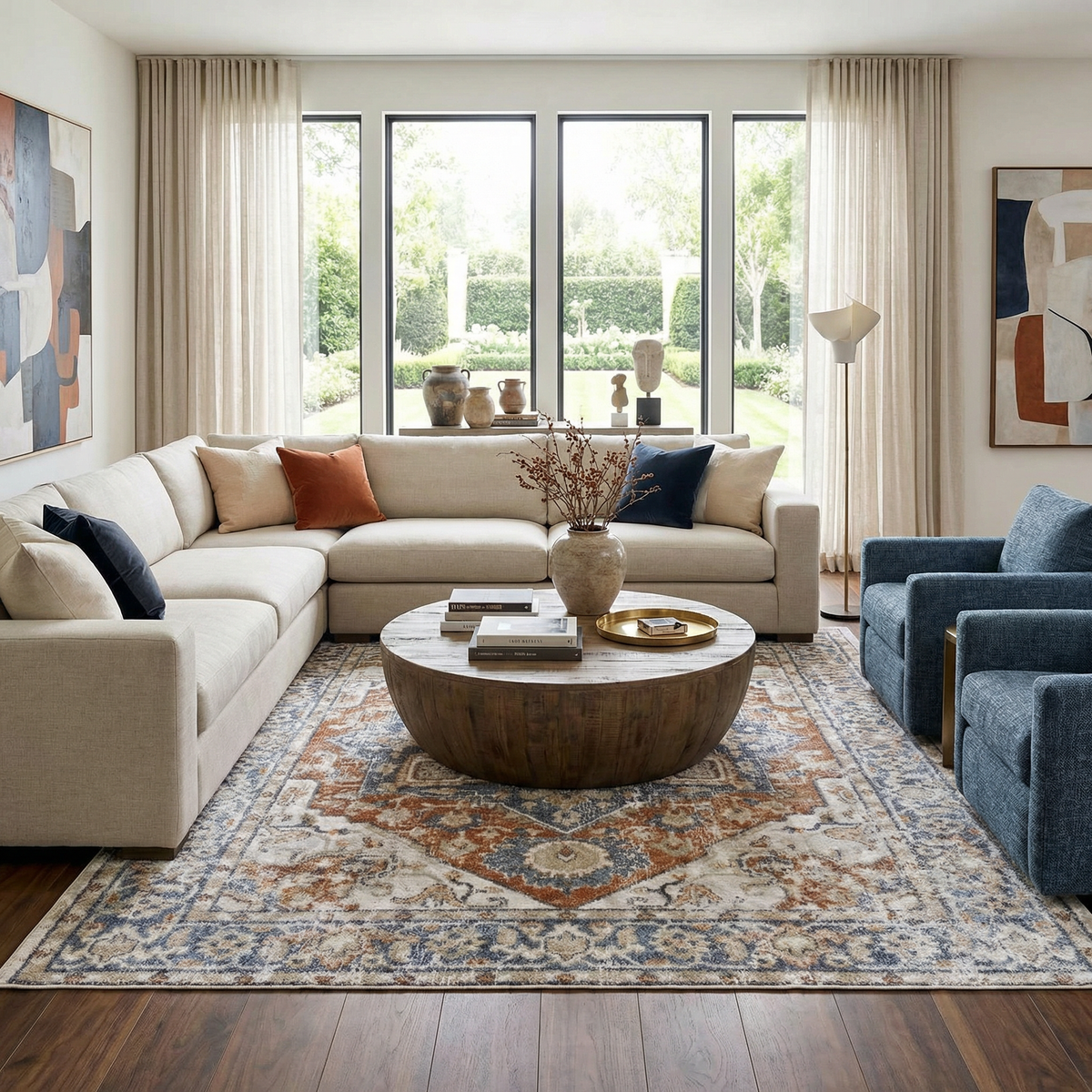 Erna Washable Area Rug - Clearance, photo 2 of 22
