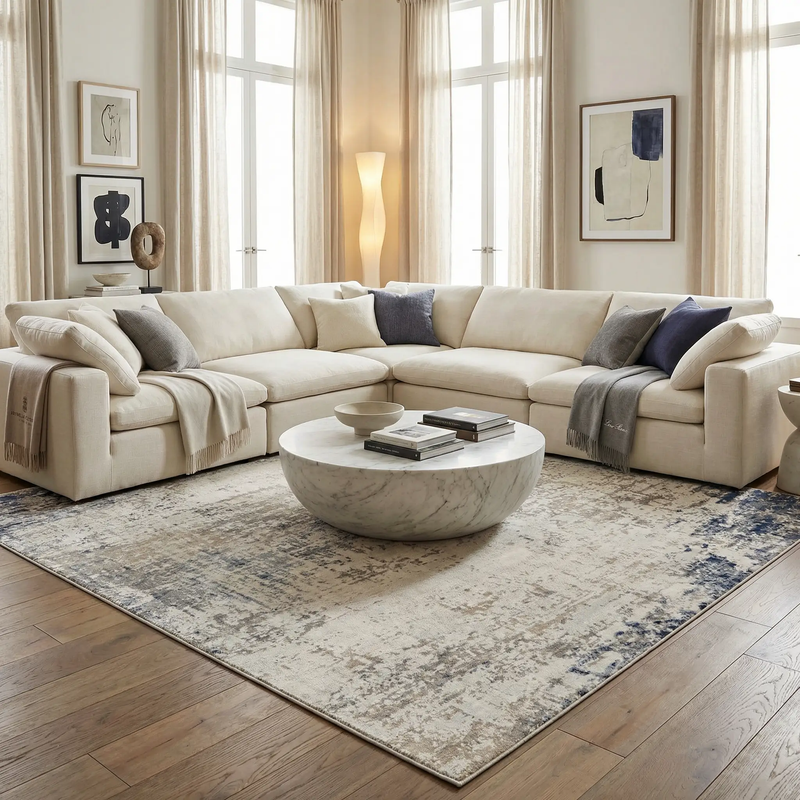 Alcove Abstract Area Rug by Boutique Rugs