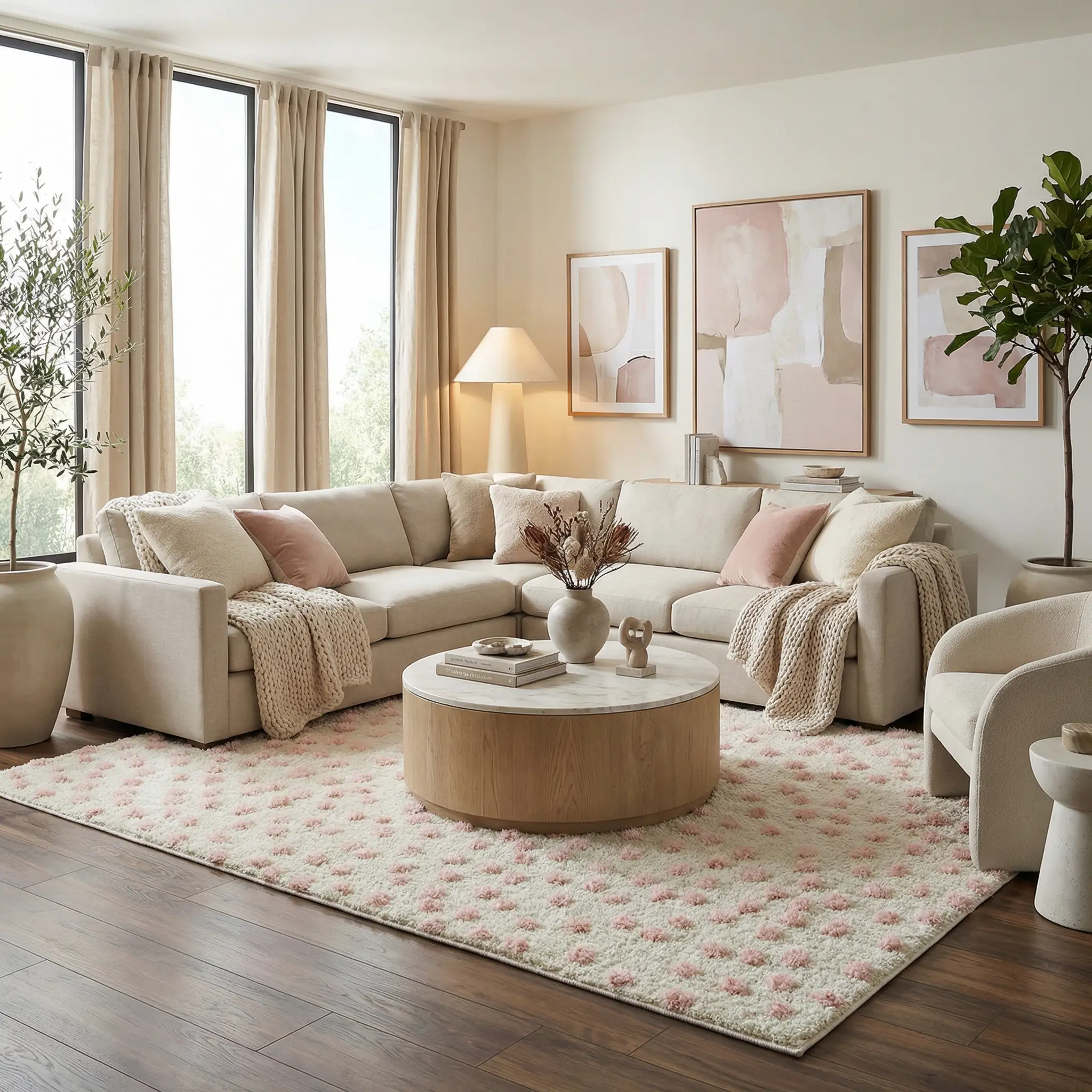 Bernt Beige Area Rug by Boutique Rugs
