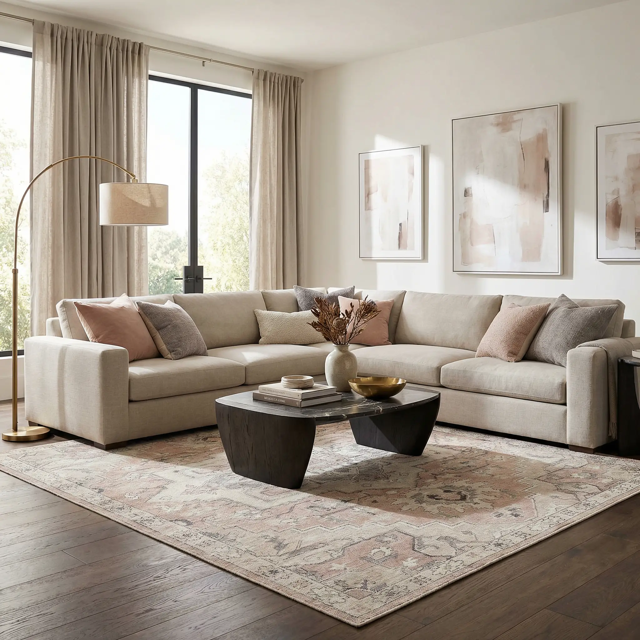 Elle Machine Woven Becki Owens x LIVABLISS BOEC-2300 Area Rug by Boutique Rugs