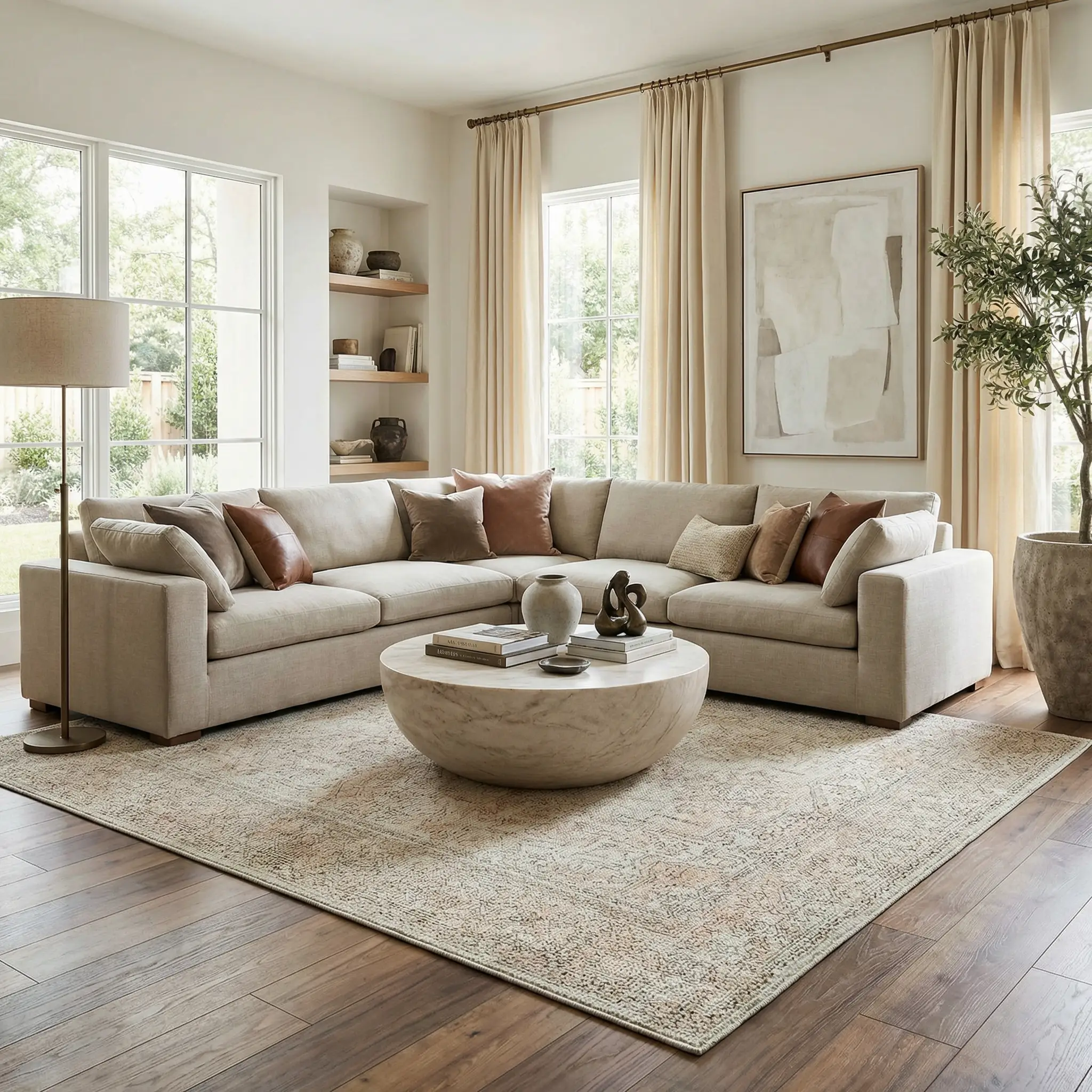 Margot Machine Woven Becki Owens x LIVABLISS BOSC-2301 Area Rug by Boutique Rugs