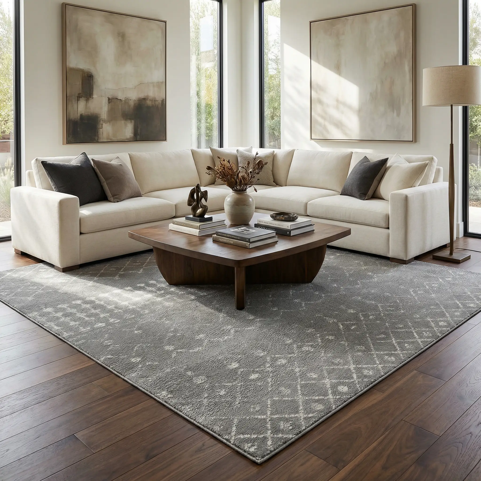 Tigrican Gray 2330 Area Rug - Clearance by Boutique Rugs