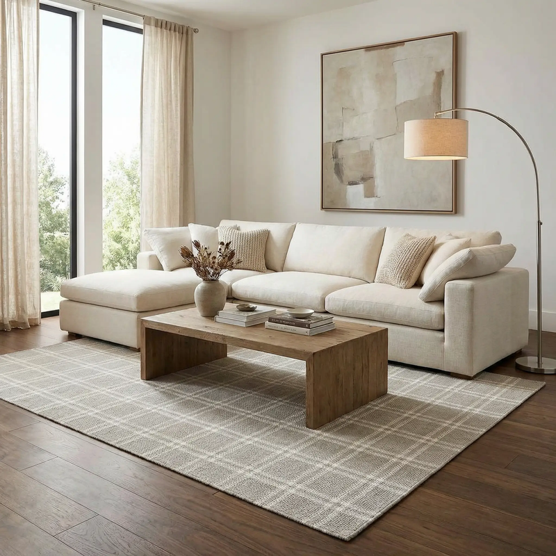 Dhyana Gray Area Rug by Boutique Rugs