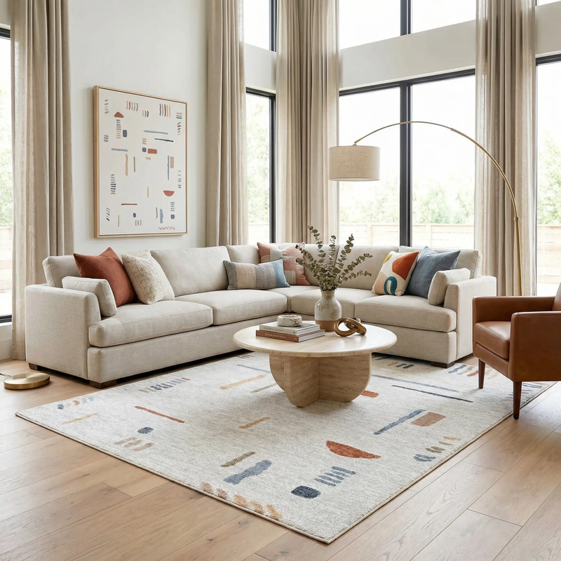 Arnon Modern Washable Rug by Boutique Rugs