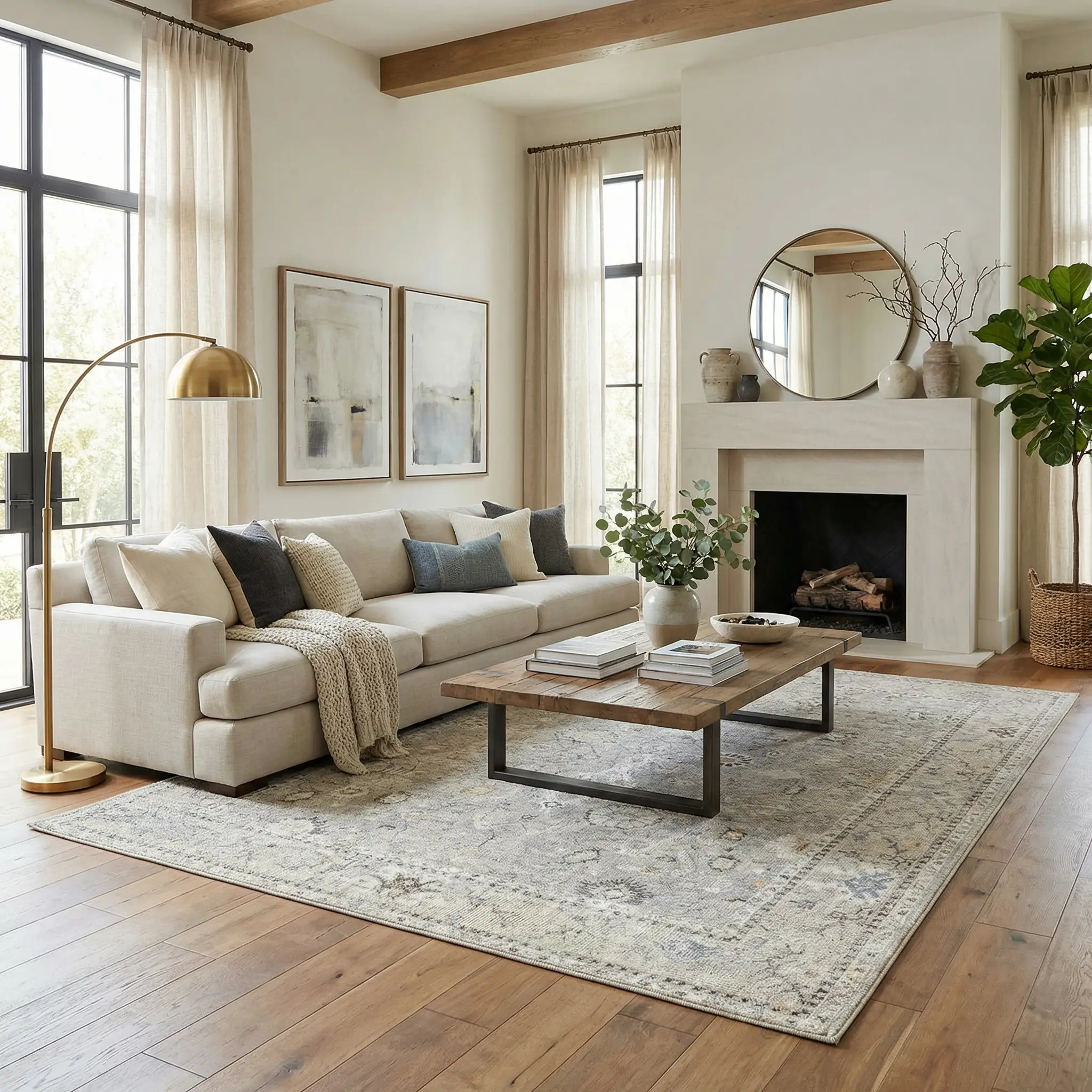Davina Machine Woven Becki Owens x LIVABLISS BOCC-2300 Area Rug by Boutique Rugs