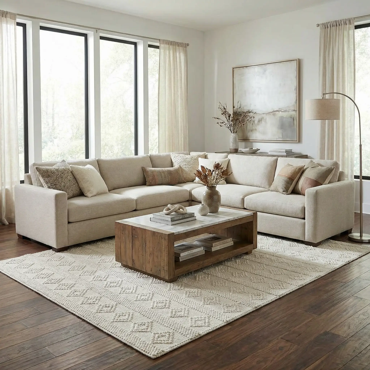 Bolinger Wool Area Rug, photo 2 of 10