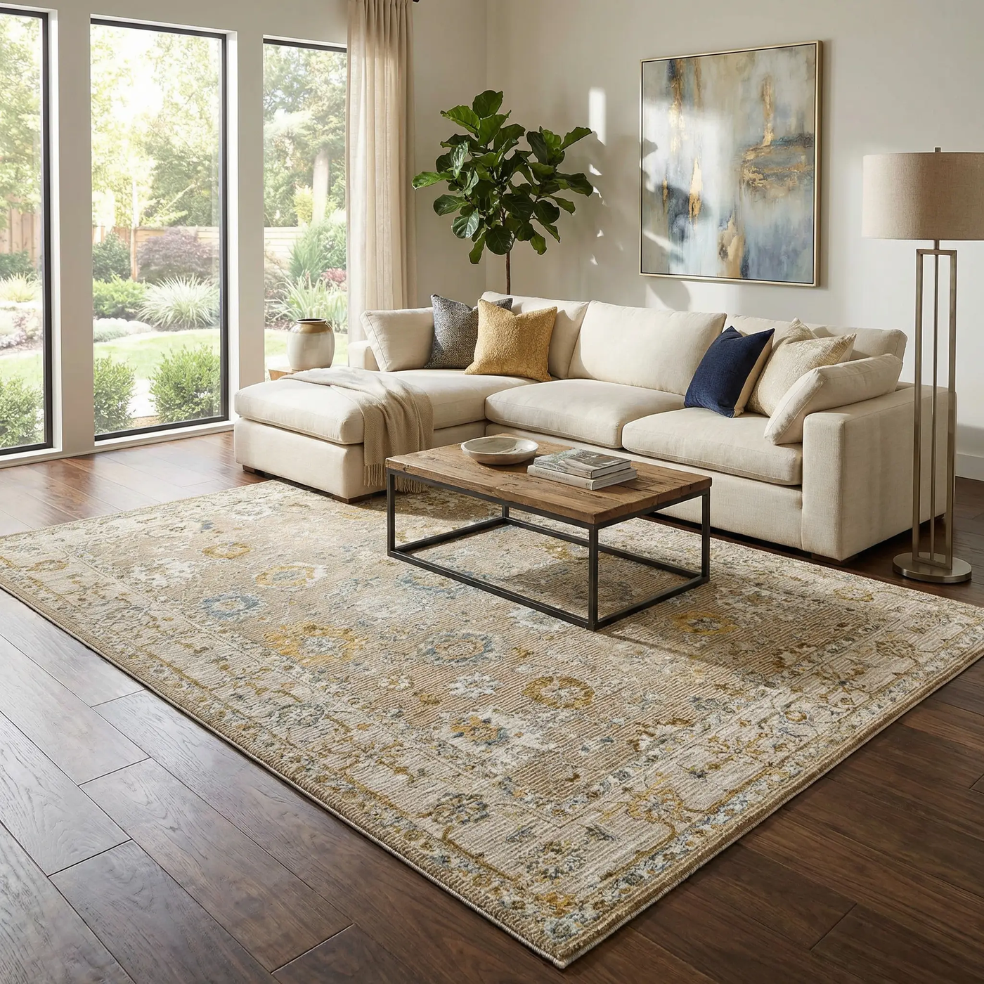Cabinteely Luxe Oushak Rug by Boutique Rugs