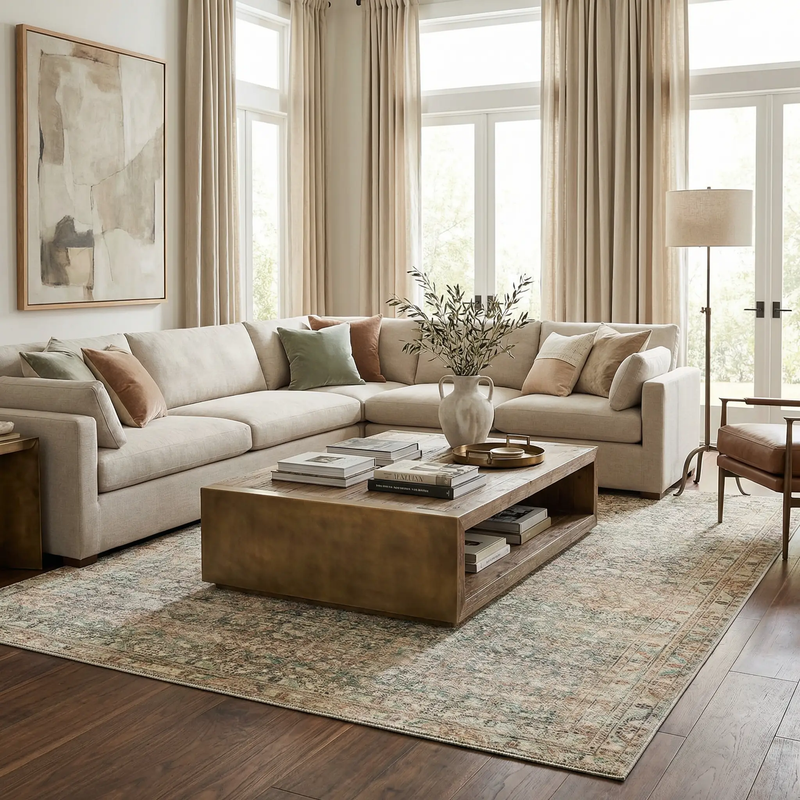 Marlene Machine Woven Becki Owens x LIVABLISS BOMN-2302 Area Rug by Boutique Rugs