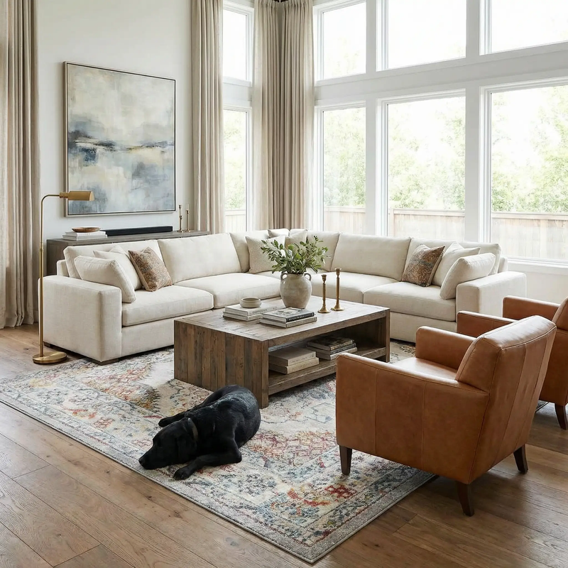 Haymond Area Rug by Boutique Rugs