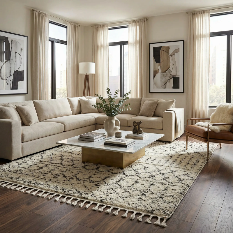 Kibureau Area Rug - Clearance by Boutique Rugs