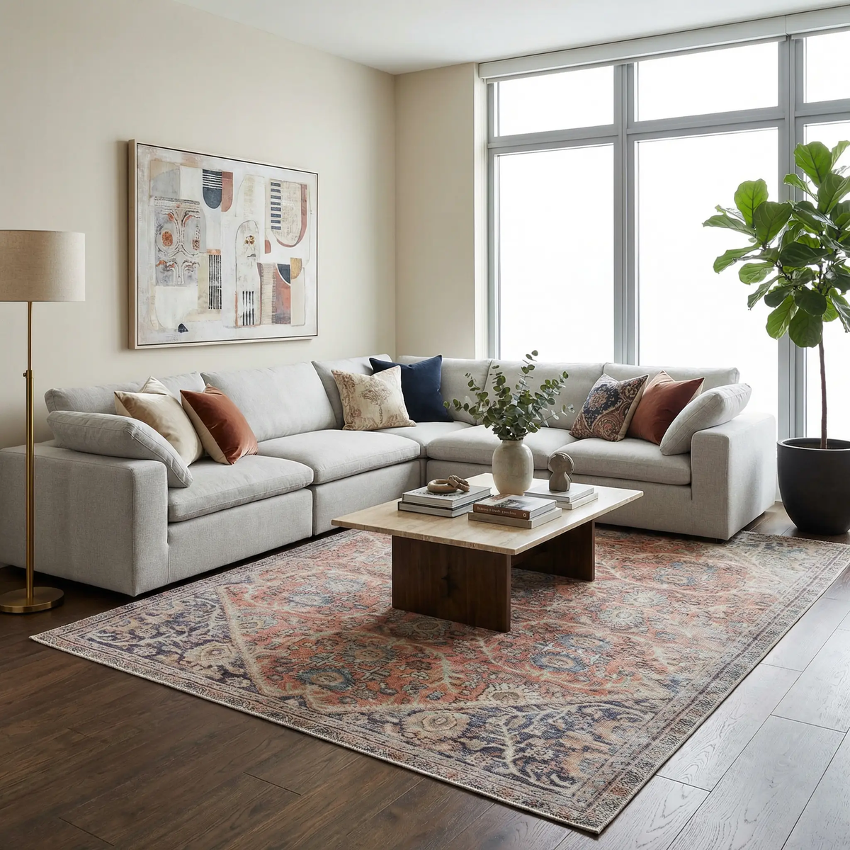 Konstantina Washable Area Rug - Clearance, photo 2 of 18