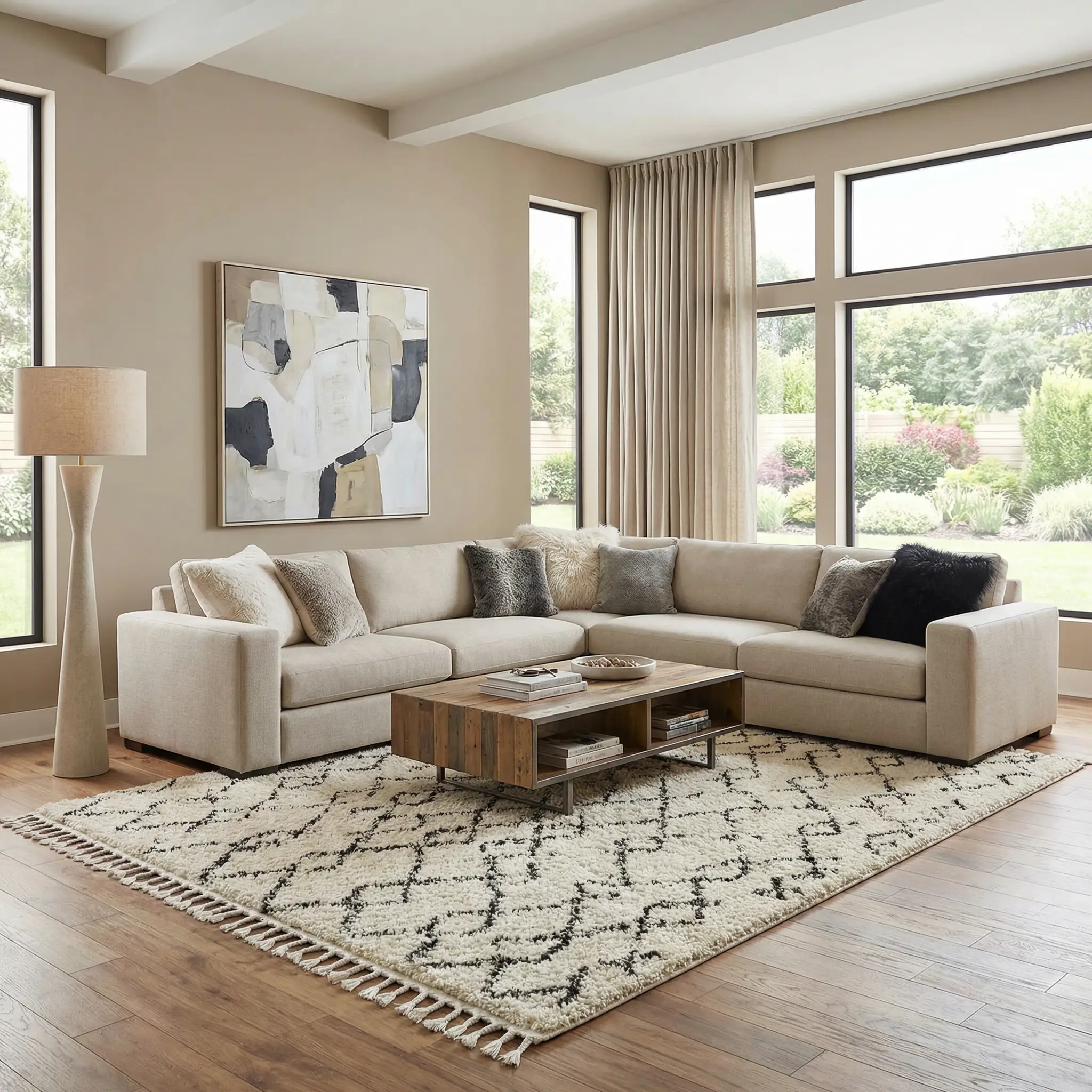 Pahala Moroccan Shag Area Rug - Clearance by Boutique Rugs