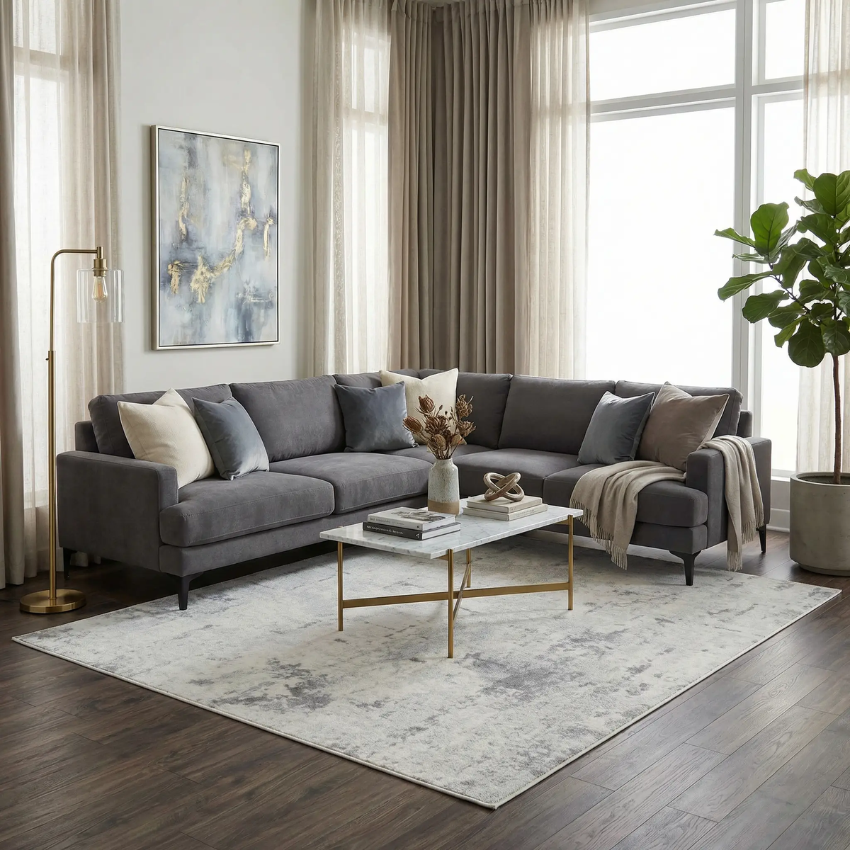 Tigrima Ivory 2319 Area Rug - Clearance, photo 2 of 12