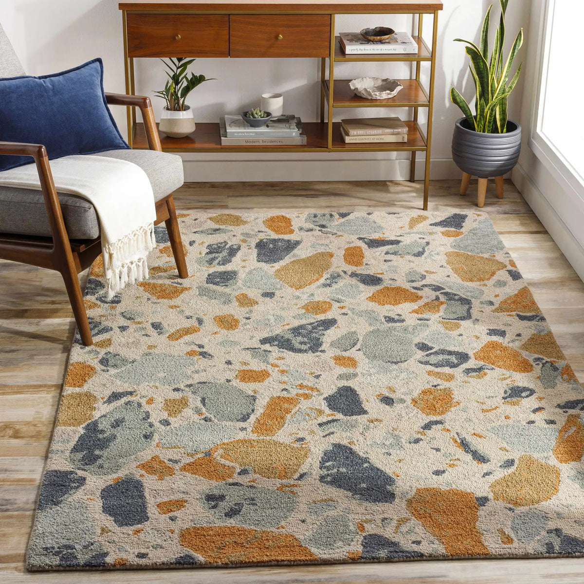 Panabingan Area Rug - Clearance, installed in a room