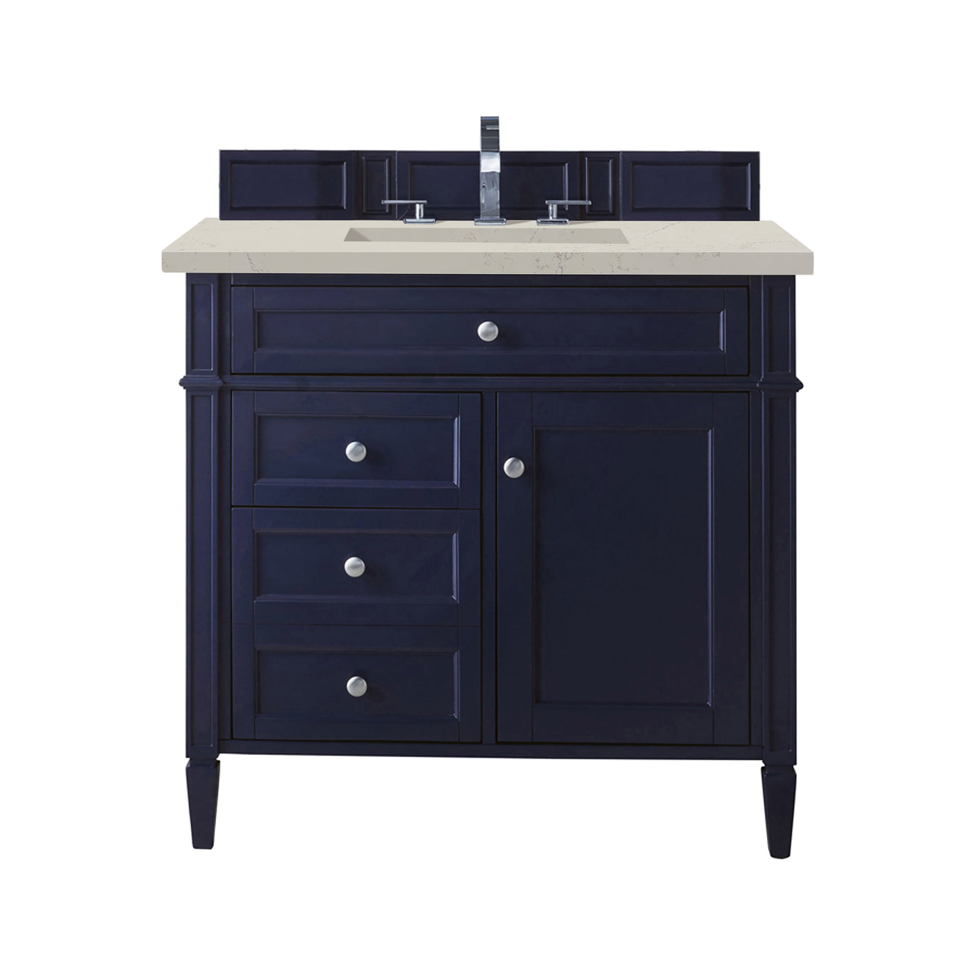 James Martin Brittany 36" Single Bathroom Vanity, Victory Blue, view 35