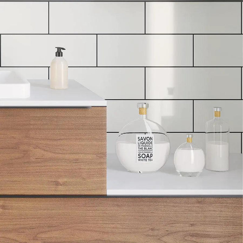 White 4x12 Polished Ceramic Subway Tile (34 pack, 10.4 sq ft/case) by Apollo Tile