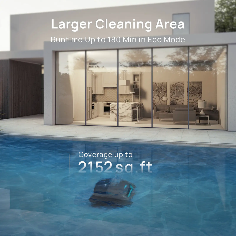(2026 New) WYBOT C2 Vision Cordless Robotic Pool Cleaner by WYBOT