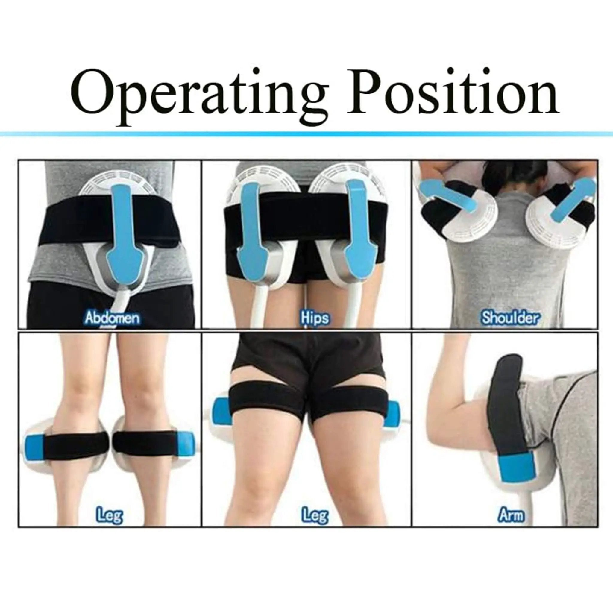 Portable 4-Handle Home Body Shaping Machine For Abdomen, Arms, Thighs, And Buttocks (SAK59284) by SAKSBY WHOLESALE